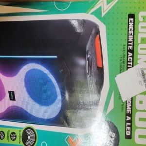 Boxa portabila Ibiza Sound, COLUMBA80, 800W, Bluetooth, USB, microSD, AUX si MIC, negru, Resigilat, Grad A - Img 7