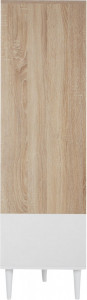 Bufet Horizon, MDF/ lemn, alb, 141 x 90cm - Img 3