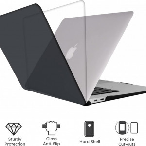 Carcasă MacBook ICasso, plastic, negru, 13 inchi - Img 6