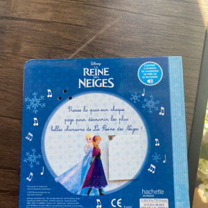 Carte in Limba Franceza: Mes premieres chansons - Reine de la Neige de la Disney