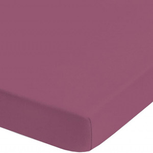 Cearsaf Biberna, bumbac, violet, 100 x 200 cm - Img 2