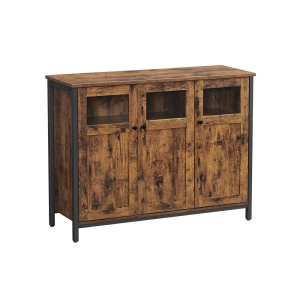 Consola living, Vasagle, Maro Rustic, LSC099B01,100 x 35 x 75 cm, Resigilat, Grad A