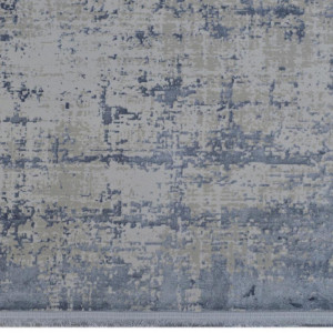 Covor Cordoba cu franjuri, albastru/gri, 190 x 130 cm - Img 7