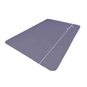Covoras de baie antiderapant Okywill, cauciuc/spuma, mov, 50 x 70 cm