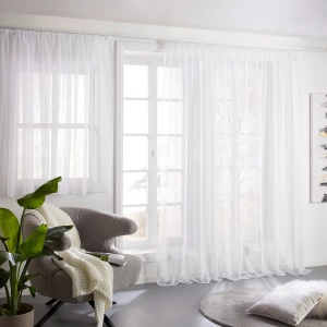 Draperie Anna Store 4 Albă, 300x300cm - Img 3