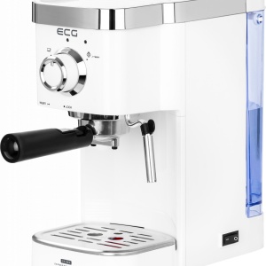 Espressor manual ECG ESP 20301 Alb, 1450 W,1.25 L, dispozitiv spumare, 20 bar - Img 3