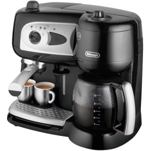 Espressor manual si Cafetiera De'Longhi BCO 261B.1, 1750 W, 15 bar, 10 cesti, Negru, Resigilat, Grad A - Img 2