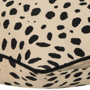 Fata de perna Leopard, bumbac, 45 x 45 cm - Img 4