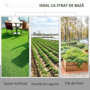 Folie pentru gradina Re-Bloom, polipropilena PP, 50x2 m, negru - Verificat A · Re-Bloom - Img 6