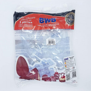 Forma pentru ciocolata BWB 9723, silicon/plastic, transparent, 18,5 x 24 cm - Img 3