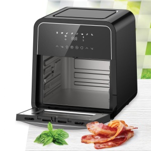 Friteuza cu aer cald Heinner MasterFry HAF-B12BK2000, 2000W, Functie cuptor, Capacitate: 12L, Display digital, 8 programe presetate, negru - Img 4