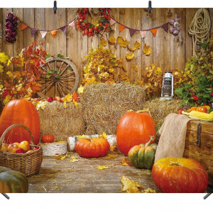 Fundal foto pentru Halloween RUINI, vinil, multicolor, 180 x 240 cm - Img 5