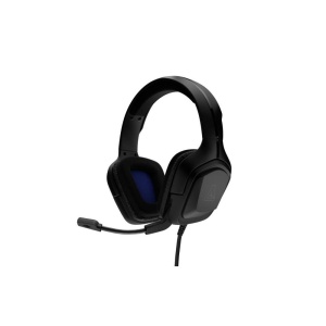 G-Lab Korp Cobalt casti gaming cu fir, 3.5mm, supraaurale, 32Ω, 100dB, 20-20000Hz, driver 4cm, microfon incorporat, control volum/mute in linie, cablu 2.5m, 210x100x200mm, negru - Verificat A · Re-Bloom