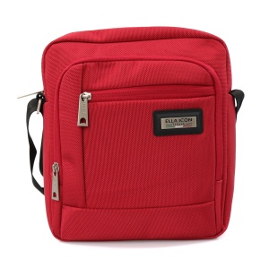 Geanta de umar, Ella Icon, Atena New, Rosu, 22x7x25cm - Img 2