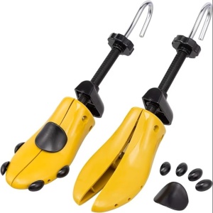 H&S set 2 intinzatoare pantofi (largit/alungit), marime 40-46, otel inox/plastic, Galben - Verificat B · Re-Bloom