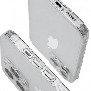Husa de protectie pentru iPhone 12 PRO Tigratigro, TPU, transparent opac, 6,1 inchi - Img 4