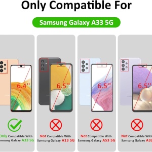 Husa de protectie pentru Samsung Galaxy A33 5G Uslai, TPU, transparent, 6,4 inchi