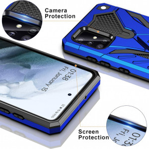 Husa de protectie pentru Samsung Galaxy A51 Afarer, TPU, albastru, 6,5 inchi