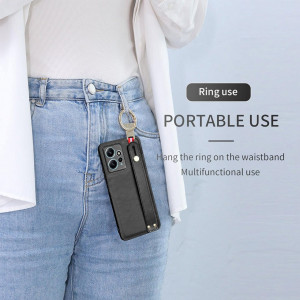 Husa de protectie pentru Xiaomi Redmi Note 12, MAMA MOUTH, piele PU, negru, 6,5 inchi - Img 4