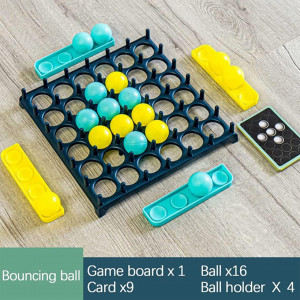 Joc interactiv Bounce Game MEISHANG, plastic, albastru/negru/galben - Img 5