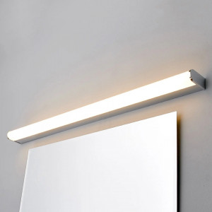 Lampa pentru oglinda Philippa, LED, metal/acril, crom/alb, 4 x 7,8 x 88 cm - Img 8