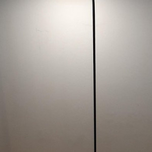 Lampadar Cubic, metal, negru, 23 x 140 x 20 cm - Img 2