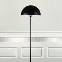 Lampadar Ellen, metal, negru, 40 x 140 x 40 cm - Img 3