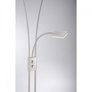 Lampadar Helia I, LED, metal/plastic, alb, 57 x 198 x 5.9 cm - Img 2