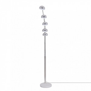 Lampadar LED Mignolo metal/marmura, argintiu, 5 becuri, 3 W, 230 V - Img 5