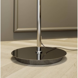 Lampadar Lucande Premium, reglabila pe inaltime 1.30 - 1.55m, abajur 42 x 40cm ALB, soclu E27 - Img 5