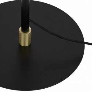 Lampadar metalic Neron, negru, 171 x 31 x 105 cm - Img 3