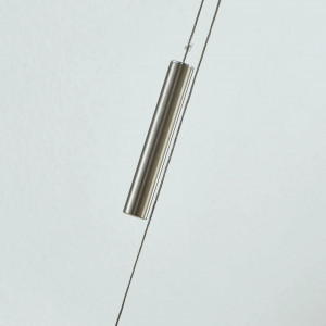 Lustra tip pendul Tamlin, LED, lemn/metal, natur, 140 x 210 cm - Img 3