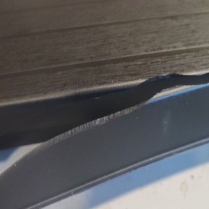 Masa de gradina dreptunghiulara, Progarden, NIK, Polipropilena, Antracit, 81x56x63 cm, Resigilat, Grad B - Img 4