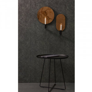 Masa laterala Rushton, metal, negru, 50 x 51 x 43 cm - Img 4