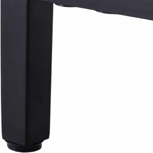 Masa tip consola Axbridge, negru, 106 x 76 cm - Img 3