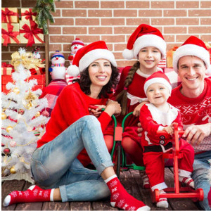 Mini brad artificial de Craciun cu lumini si ornamente Oryidr, multicolor, PVC, 60 cm - Img 3