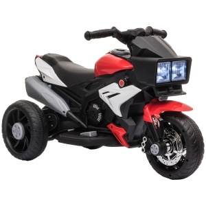 Motocicleta electrica copii Re-Bloom, 6V 25W, PP/metal, 86x42x52 cm, lumini+sunet, autonomie 45 min, varsta 3-5 ani, 25 kg, rosu - Verificat A · Re-Bloom