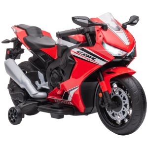 Motocicleta electrica copii Re-Bloom, 6V 4.5A, 3 km/h, PP/metal, 90x44x52 cm, autonomie 45 min, varsta 3-5 ani, 30 kg, rosu - Verificat A · Re-Bloom