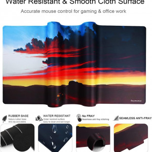 Mousepad Beymemat, cauciuc, multicolor, 40 x 90 cm - Img 4