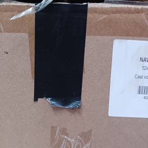 Oala antiaderenta din fonta Navaris pentru plite/cuptoare - 45cm - 7.7L - Verde, Resigilat, Grad A - Img 5