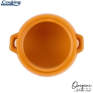 Oala ceramica cu capac Cooking by Heinner - Origini Chef Nicolai Tand, 12 x 11 cm, 2 L - Img 2