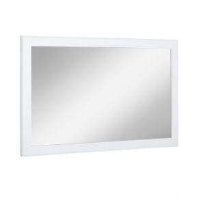 Oglinda de perete Home Affaire, lemn/sticla, alb, 129 x 74,6 cm