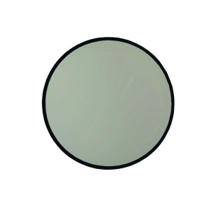 Oglinda de perete Re-Bloom, MDF/sticla, negru, 60 cm - Img 4