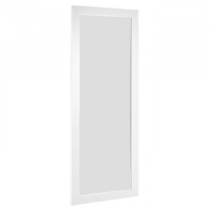 Oglinda Greaves, 97x37xx2.5 cm, lemn, alb - Img 1