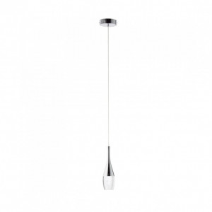 Pendul Prosecco, LED 5 W, metal/ sticla, 125 cm