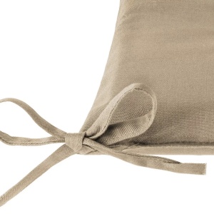 Pernă de șezut Lola bej, aprox. 40x40cm - Img 2