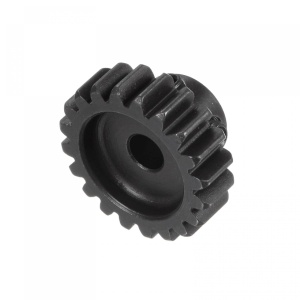 Pinion Sourcing Map, fonta, negru, 23 x 13 x 11 mm