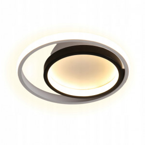Plafoniera Grampian, LED, metal, negru, 25 x 5 cm