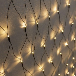 Plasa de lumini cu 320 LED-uri Unbekannt, plastic, alb cald, 3 x 1,5 m - Img 1