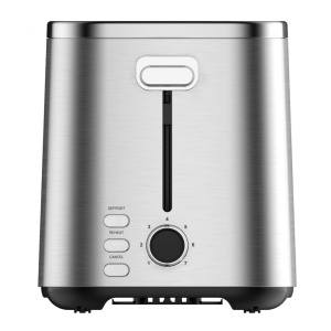 Prajitor de paine Heinner HTP-800SS, 800W, Capacitate 2 felii, 7 niveluri rumenire, Indicator LED luminos, Inox - Img 2